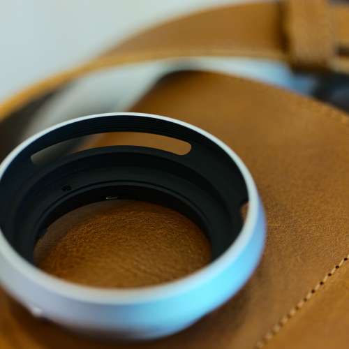 Leica 12504 Brass Silver Hood