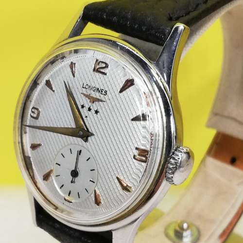 中古Longines 機械上鏈腕錶.