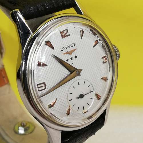 中古Longines 機械上鏈腕錶.