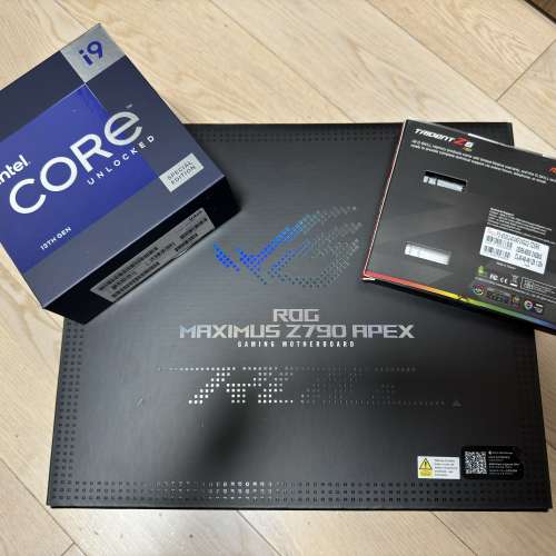 i9-13900KS + Asus Z790 Apex + 2x24GB 8267C38