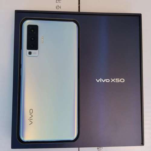 95%新 港版 VIVO X50 8+128GB 藍色