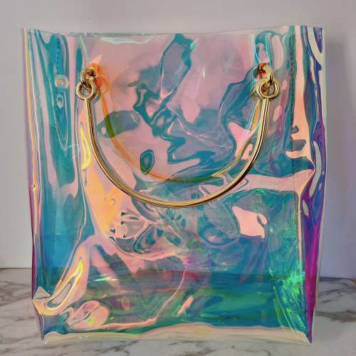 Holographic tote bag