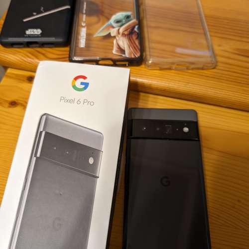 Google Pixel 6 Pro 256GB 風暴黑 unlock 有盒