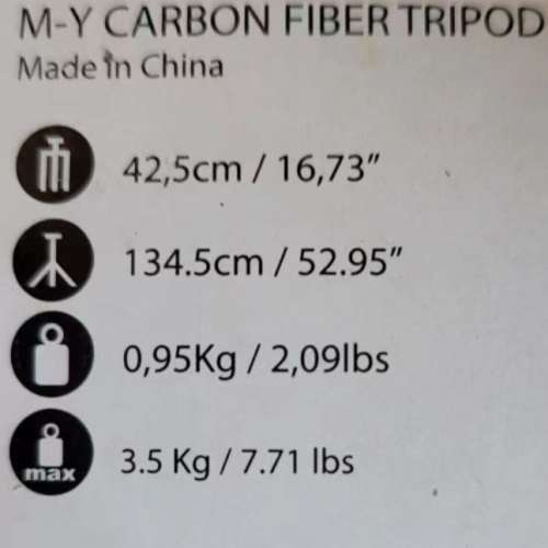 Manfrotto 732CY carbon fiber tripod + 392RC2 head