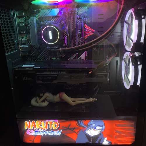 高端RGB 水冷i7 第9代 電競高階遊戲打機剪片台式主機，高配16G 記憶體，Radeon R9 ...