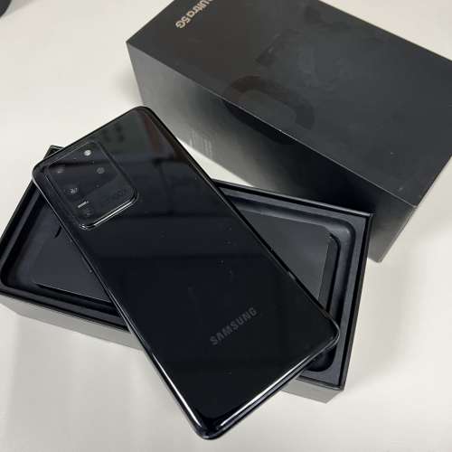 港行三星Samsung Galaxy S20 Ultra 5G 黑色 12+256