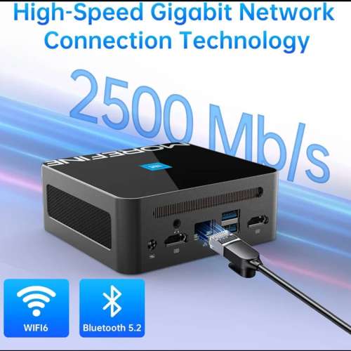 MOREFINE M9 Mini PC迷你電腦 WiFi6
