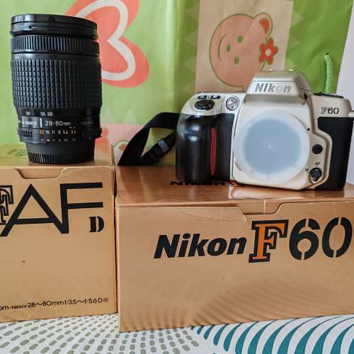 Nikon F60 全幅電子可換鏡頭菲林相機