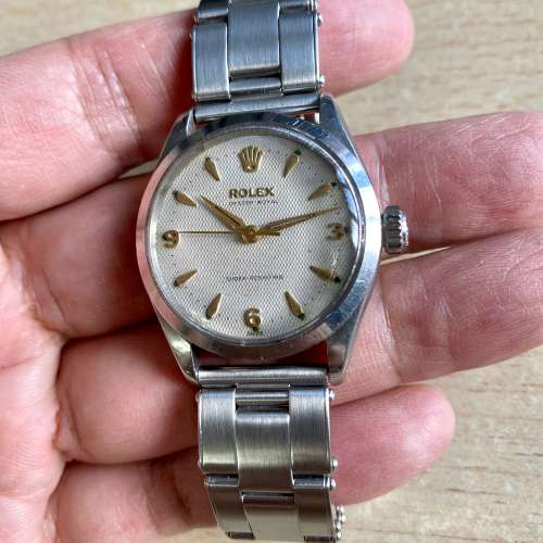 Vintage Rolex Royal ref.6144 1956年勞力士少有格仔錶面手上鍊手錶