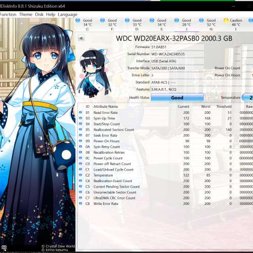 WD MyBook 2TB 外置HDD (2隻)
