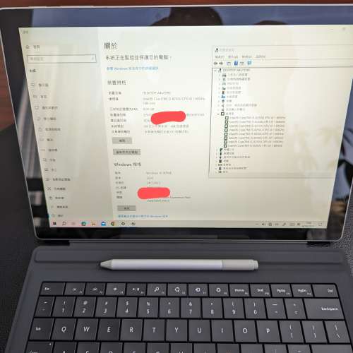 Surface Pro 6 i5-8250U (連筆及全新keyboard cover)