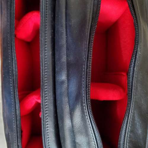 日本Artsian 真皮相機袋