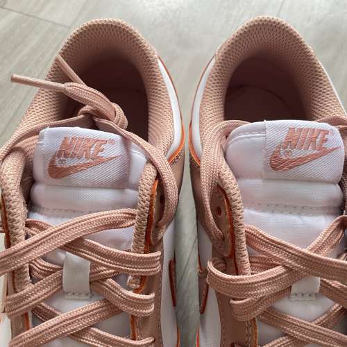 NIKE DUNK LOW WHITE/ROSE WHISPER 玫瑰 us 38.5