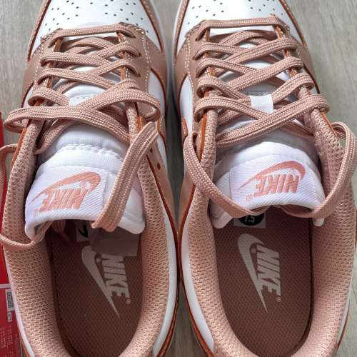 NIKE DUNK LOW WHITE/ROSE WHISPER 玫瑰 us 38.5