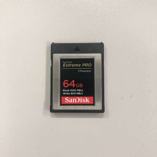 Sandisk 64GB CF express type B card