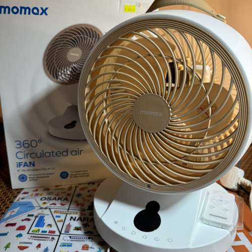 Momax iFan 3D 空氣循環扇 IF12 90% New