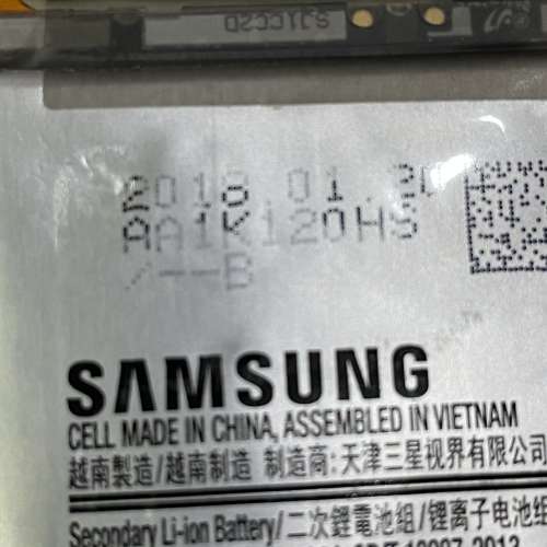 二手舊Samsung S9plus 原裝電池一片