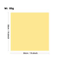 Selens PVC Background Backdrop Paper - Fresh Yellow 清新黃色背景紙