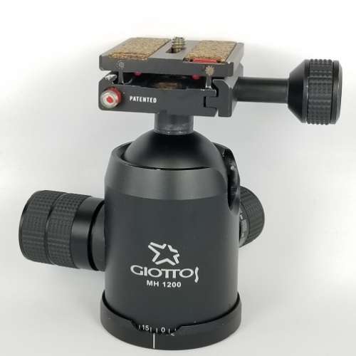 球型雲台 Giottos MH1200 Ball head + MH657 加大快拆板