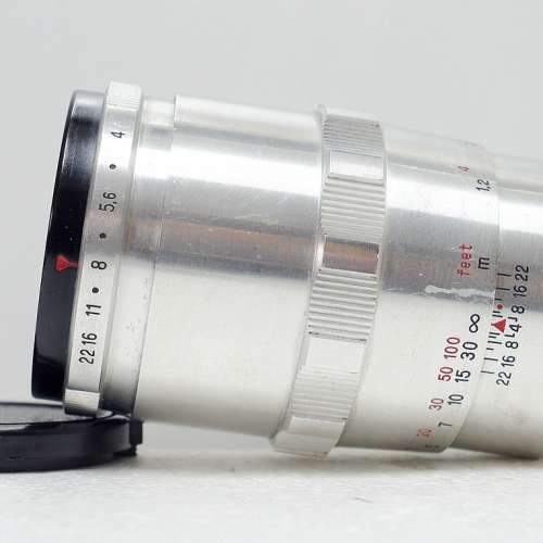 早期白銀 Carl Zeiss Jena 1Q Sonnar 135mm f4 (非常新淨)