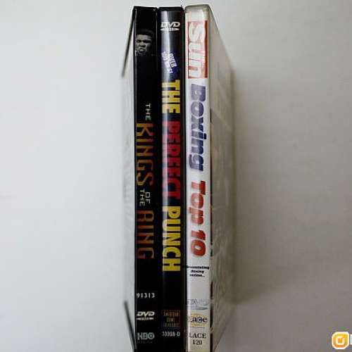 BOXING DVD Muay Thai 泰拳 拳擊 DVD x 3 經典珍藏