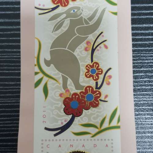 ***一套價 1999 & 2011 年時代 加拿大 兔年 小全張 郵票 Year 1999 & 2011 Canada ...