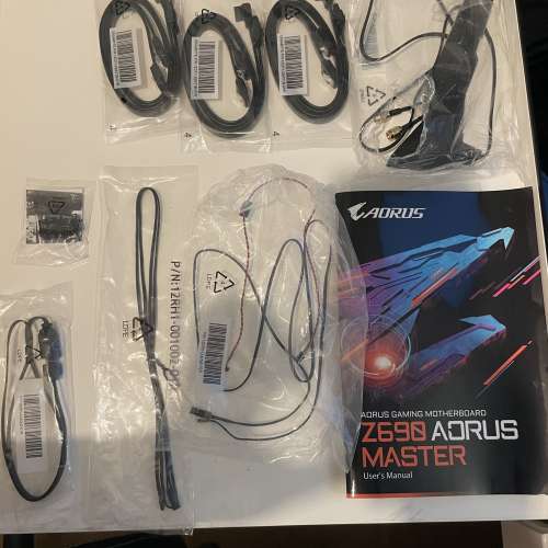 Gigabyte 技嘉 Z690 Aorus Master DDR5 E-ATX 10GbE LAN M.2 x5 Intel CPU 底板