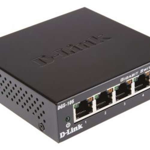 Clearance Sales 清倉 D-Link DGS-105 5 Port Gigabit Switch 網路交換器行貨