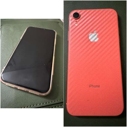 iPhone XR Coral 珊瑚紅色 128gb 後備機 手機