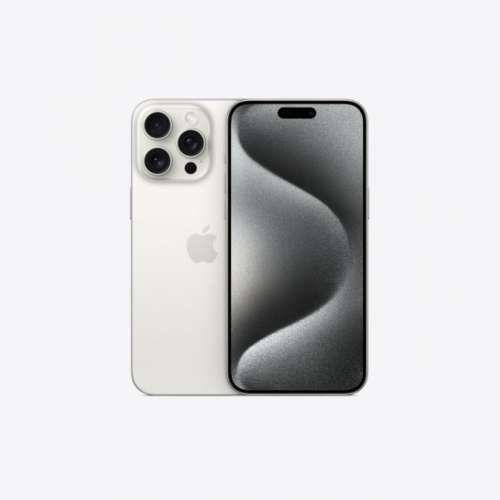 iPhone 15 Pro Max 256 white 白色 全新 台機