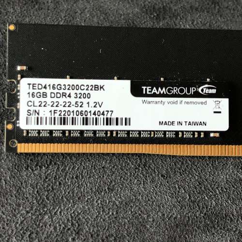 Team Group DDR4 3200 16GB Desktop RAM