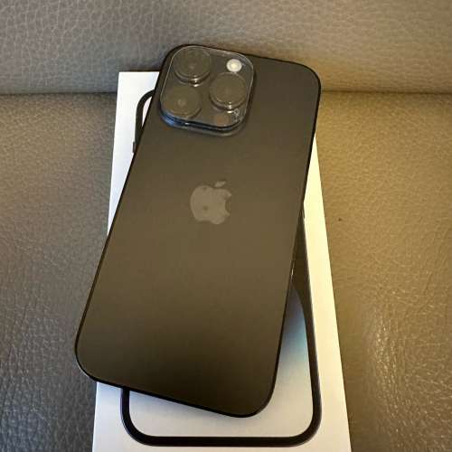 完美無花 香港行貨 iPhone 14 pro Space Black 太空黑色 512 GB
