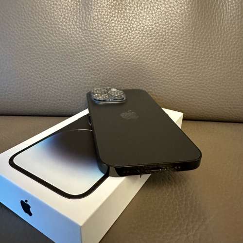 完美無花 香港行貨 iPhone 14 pro Space Black 太空黑色 512 GB