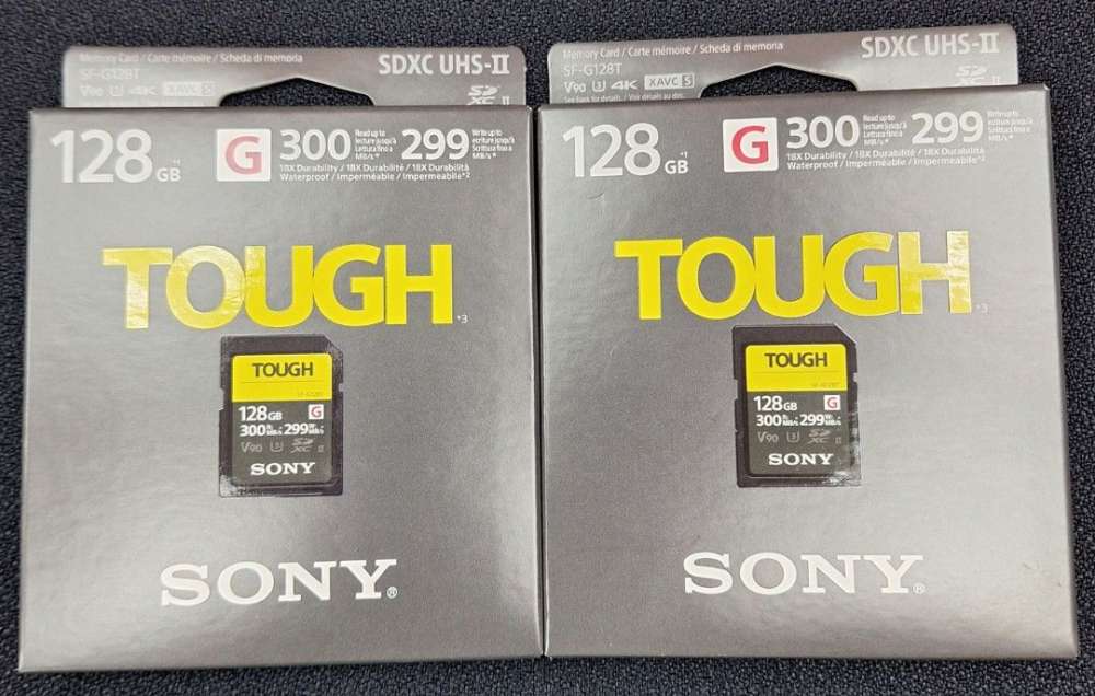 買賣全新及二手記憶卡, 攝影產品- 全新行貨Sony SF-G Series Tough UHS