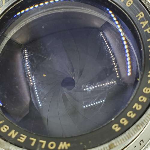 Wollensak 190mm F4.5 Enlarging Paptar No. 952353