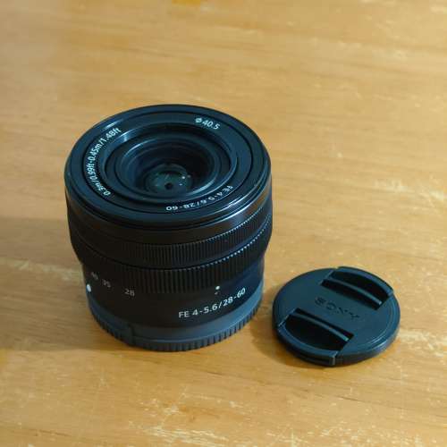 SONY 28-60 F4-5.6 a7c kit lens