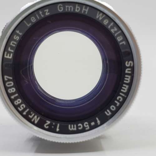 Leica Summicron 50mm F2 DR No. 1581807