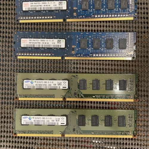 放 DDR3-1333 PC3-10600 2GB ram 記憶體 4條