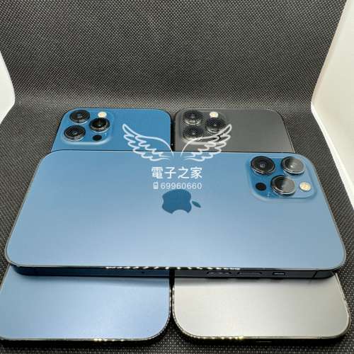 (pro max 5G 港行)Apple Iphone 12pro max 藍/白/金 128 256 512 gb  😍歡迎使用消...