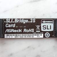 SLI bridge 橋接器 連接器 2 way SLI 硬橋 原裝 全新 nvidia 英偉達 雙顯示卡用 di...