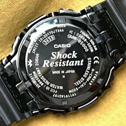 full set CASIO G-SHOCK GMW-B5000-1 not rolex omega panerai