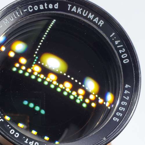 Takumar 200mm F4 No. 4476555