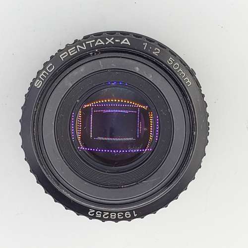 Pentax 50mm F2 No. 1938252