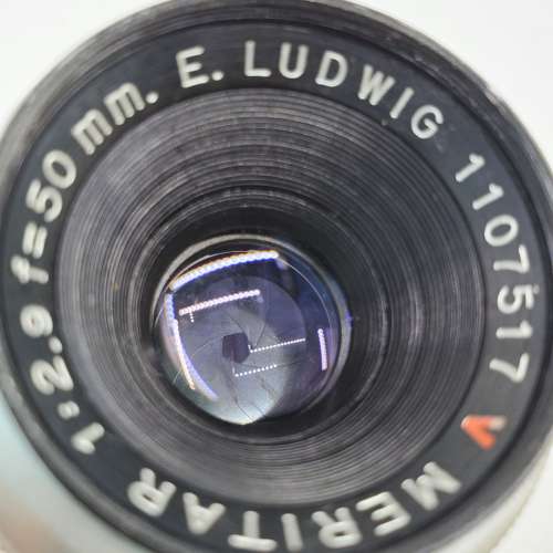 E. LUDWIG 50mm F2.9 V Meritar No. 1107517