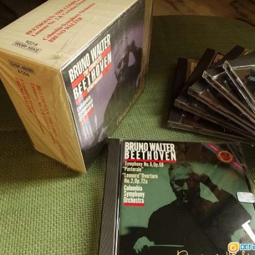殿堂級CD complete Beethoven sym 1-9/bruno walter $1500