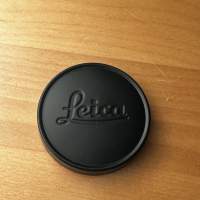 Leica 42mm 黑色金屬鏡頭蓋 metal lens cap