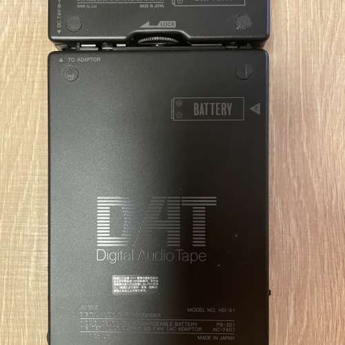 私人珍藏狀態良好AiWA 日本製初代DAT機HD-X1