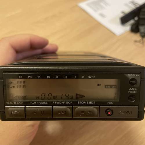 私人珍藏狀態良好AiWA 日本製初代DAT機HD-X1