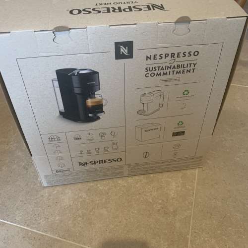 Nespresso Vertuo Next 經典黑色咖啡機 配12粒咖啡膠囊