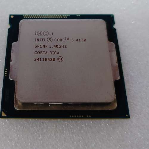 Intel Core i3-4130 2C/4T LGA 1150 CPU 連散熱器  -100% WORK -